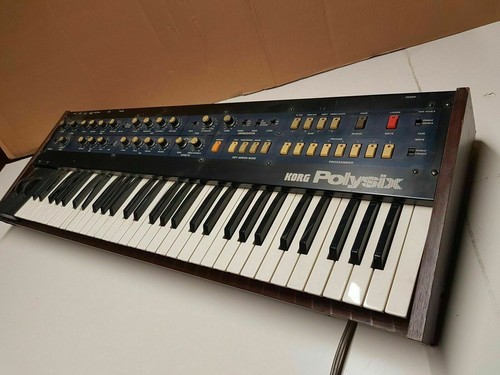 Korg polysix synthesizer - polysix,